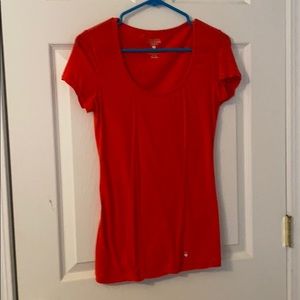 Victoria Secret red cotton shirt